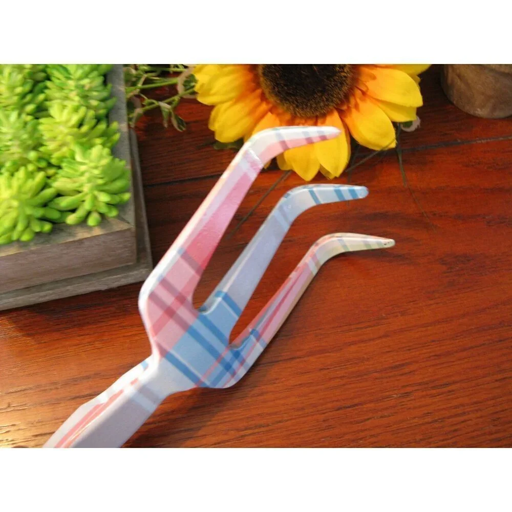 New Gardening Gift Set w/ Hand Rake, Seed Envelopes, Purple Gloves